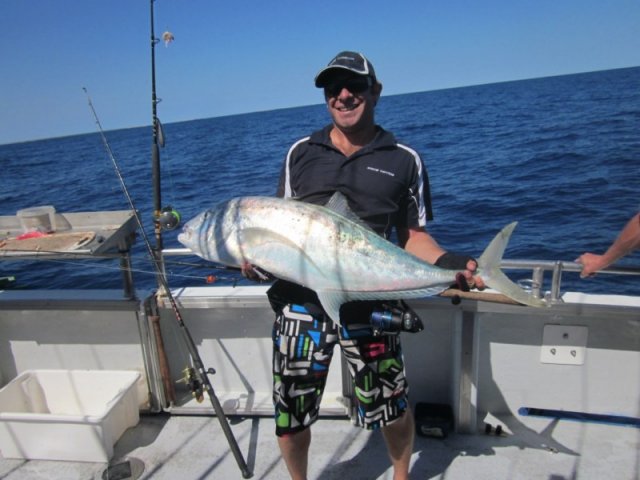 Cracking Monties bludger trevally on a SlimMax / Saltist combo Cracking Monties bludger trevally on a SlimMax / Saltist combo